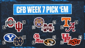 Next Story Image: CFB Pick 'Em: Top Week 7 Games, Including Ohio State-Indiana, Notre Dame-BYU